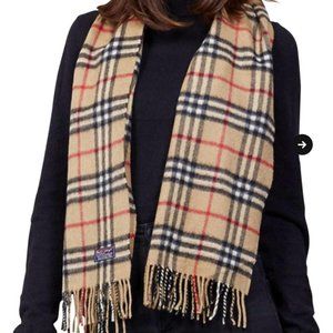 Burberry Novacheck Classic Scarf Cashmere